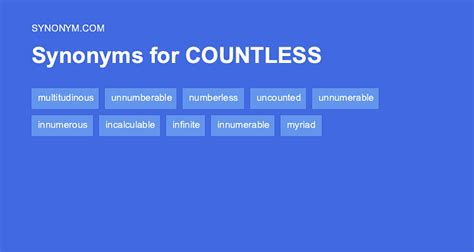 countless antonym